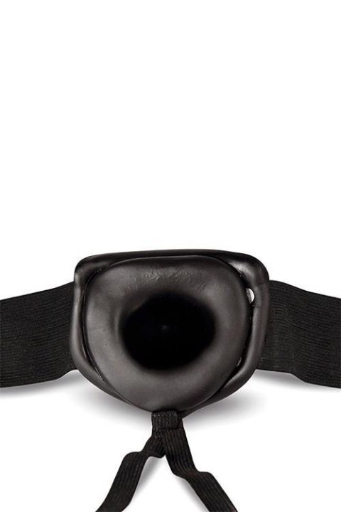 DR. SKIN 6INCH HOLLOW STRAP ON BLACK TONGA