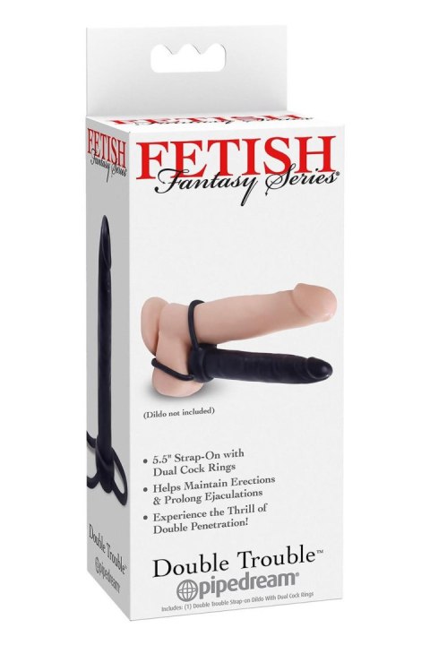 FETISH FANTASY SERIES DOUBLE TROUBLE BLACK TONGA
