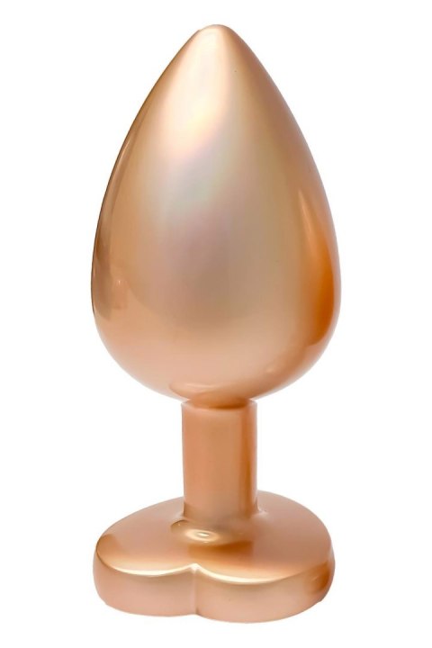 GLEAMING LOVE MATTE GOLD PLUG LARGE TONGA
