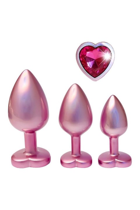 GLEAMING LOVE MATTE PINK PLUG SET TONGA