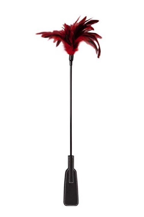 GP FEATHER CROP BLACK/RED TONGA