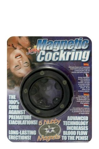 MAGNETIC COCK RING - SMOKE TONGA