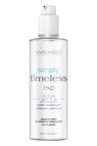 WICKED SIMPLY TIMELESS AQUA JELLE LUBRICANT 120ML TONGA