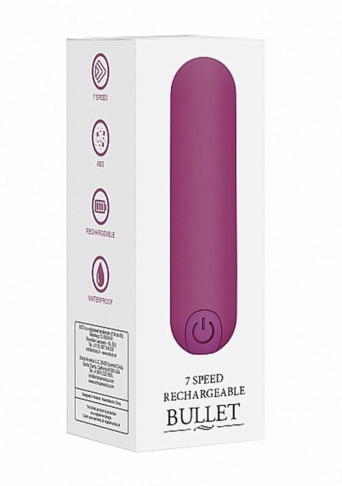 10 Speed Rechargeable Bullet - Purple SHOTS