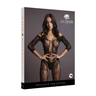 Lace Sleeved Bodystocking - One Size SHOTS