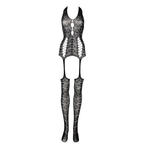 Lace Suspender Bodystocking - One Size SHOTS