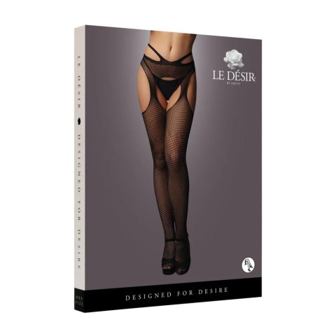 Suspender Pantyhose with Strappy Waist - One Size SHOTS