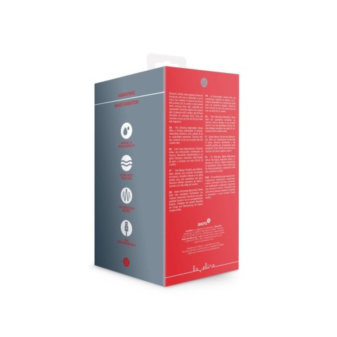 Vibrating Masturbator Sleeve - Licorice Black SHOTS