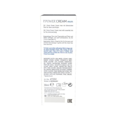 Żel/sprej-Shiatsu Penis Power Cream Men 30ml. HOT Productions & Vertriebs GmbH