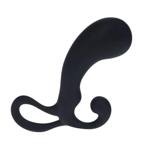 Bulb with Loop Silicone Prostate Massager - S - Black SHOTS