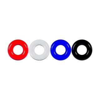 Cockring Set of 4 - Multicolor SHOTS