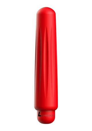 Delia - ABS Bullet With Sleeve - 10-Speeds - Red SHOTS