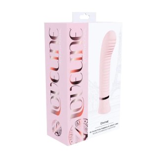 Divine - Ribbed G-spot Vibe - Pink SHOTS