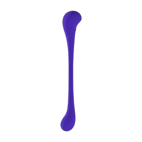 Dual-ended Bendable Vibe with Remote Control - Purple SHOTS