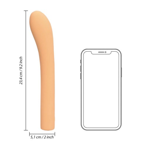 Fingering G-Spot Vibrator - Peach Fuzz SHOTS