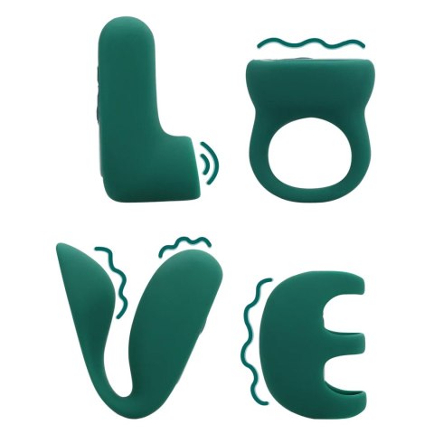 LOVE' (S)explore Set - Green Crystal SHOTS