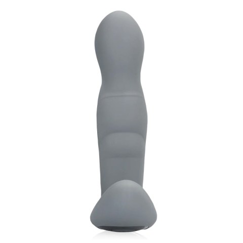 Rotating Prostate Stimulator with Remote Control - Gotham Grey SHOTS