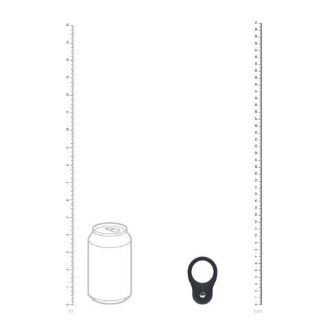 Silicone Training Cockring - S - Black SHOTS