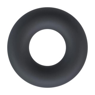 Solid Silicone Cockring - XS - Black SHOTS