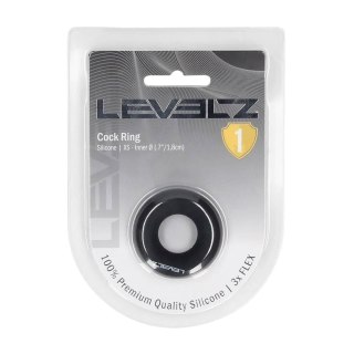 Solid Silicone Cockring - XS - Black SHOTS
