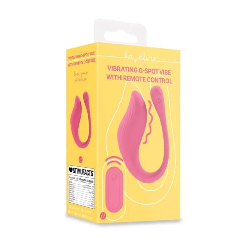 Vibrating G-Spot Vibe with Remote Control - Pink SHOTS
