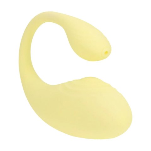 Vibrating G-Spot Vibe with Remote Control - Yellow SHOTS