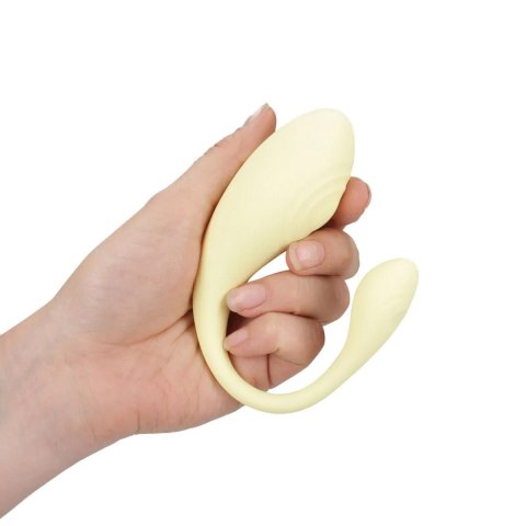 Vibrating G-Spot Vibe with Remote Control - Yellow SHOTS