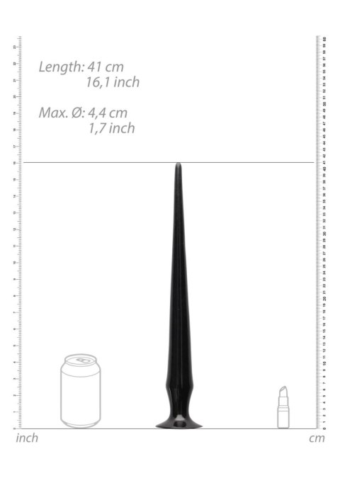Ass Spike Dildo - 42 cm - Black SHOTS