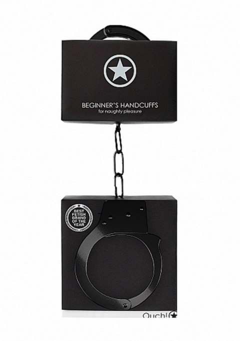 Beginner""s Handcuffs - Black SHOTS