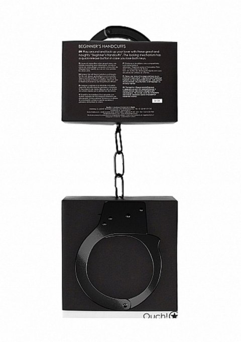Beginner""s Handcuffs - Black SHOTS
