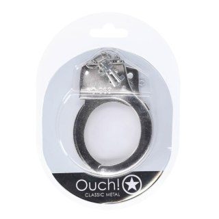 Classic Metal Handcuffs - Silver SHOTS