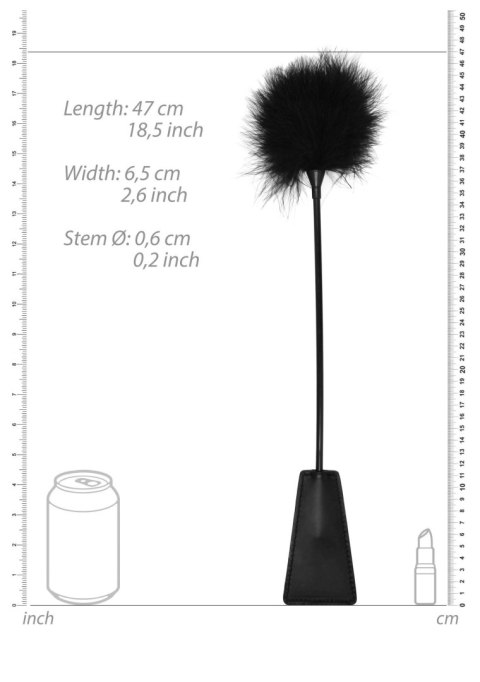 Crop with Feather Tickler SHOTS