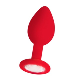 Diamond Butt Plug - Regular red SHOTS