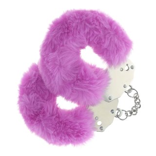 Heavy-duty Fluffy Handcuffs - Purple SHOTS