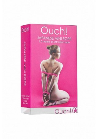 Japanese Mini Rope - 1,5m - Pink SHOTS