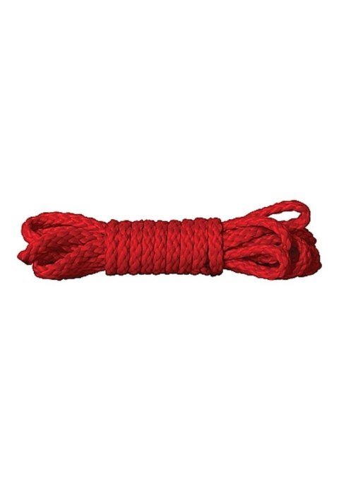 Kinbaku Mini Rope - 1,5m - Red SHOTS