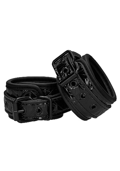 Luxury Hand Cuffs - Black SHOTS