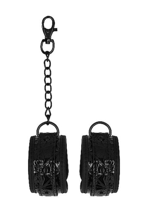 Luxury Hand Cuffs - Black SHOTS