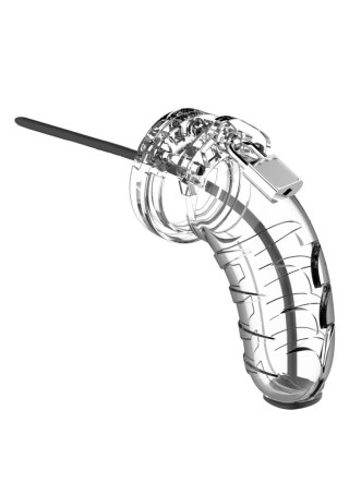 Model 16 - Chastity - 4.5"""" - Cock Cage - Transparent SHOTS