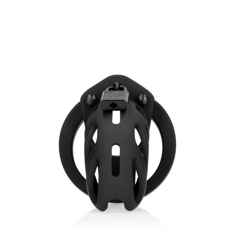 Model 24 - Chastity Cage - 3.5'' / 9 cm - Black SHOTS