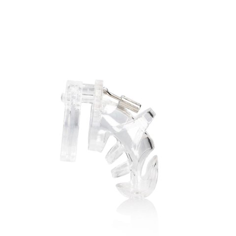 Model 25 - Chastity Cage - 3.5'' / 9 cm - Transparent SHOTS