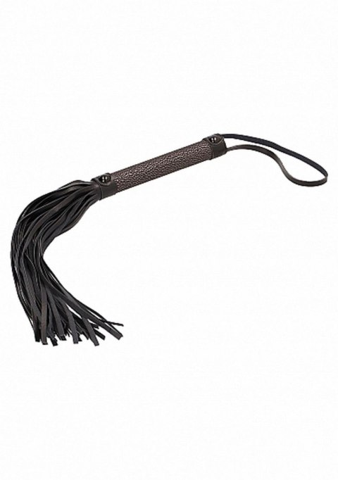 Ouch - Elegant Flogger - Titanium Grey SHOTS
