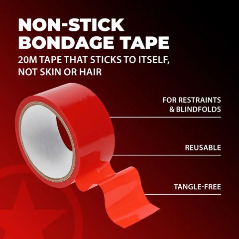 PVC Non-Stick Tape - 20 m - Red SHOTS