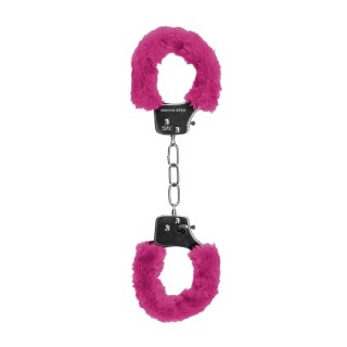 Pleasure Handcuffs Furry Pink SHOTS