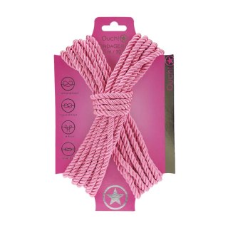 Polyester Bondage Rope - 32.8 ft / 10 m - Pink SHOTS