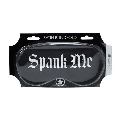 Spank Me - Printed Satin Mask SHOTS
