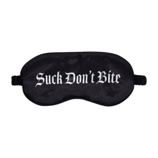 Suck Don't Bite - Printed Satin SHOTS