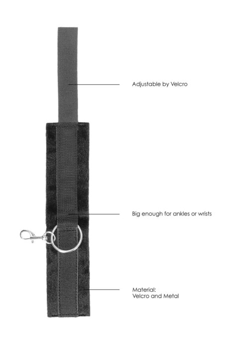 Velcro Hand or Ankle Cuffs - With Adjustable Straps SHOTS