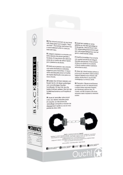 Velcro Hand or Ankle Cuffs - With Adjustable Straps SHOTS