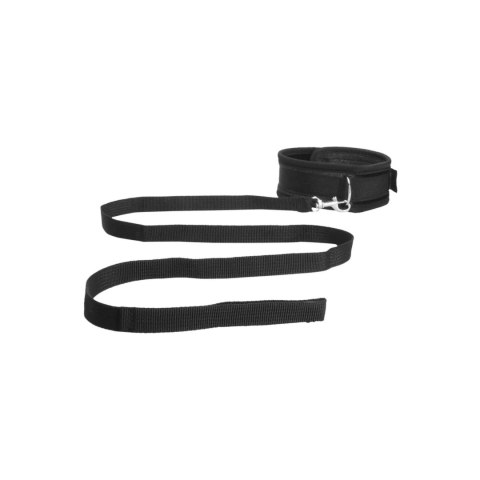 Velvet Adjustable Collar with Leash SHOTS